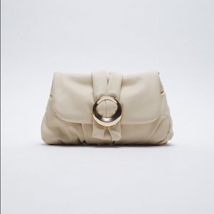 Zara Buckle Soft Crossbody Bag
